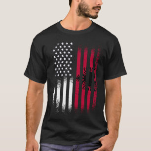 T-shirt Mois du patrimoine albanais-américain Albanie Patr