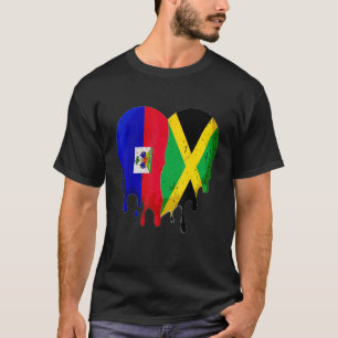 T-shirt Mois du patrimoine haïtien jamaïcain hispanique Fl