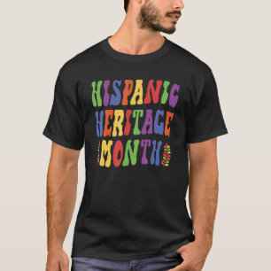 T-shirt Mois du patrimoine hispanique 2022 Nombre national