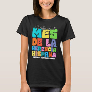 T-shirt Mois du patrimoine hispanique 2022 Nombre national
