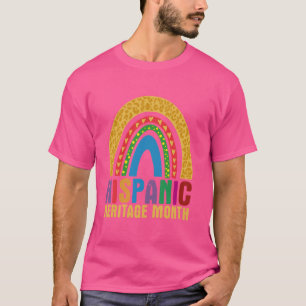 T-shirt Mois du patrimoine hispanique Conception de la fie