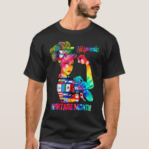 T-shirt Mois du patrimoine hispanique Culture hispanique P