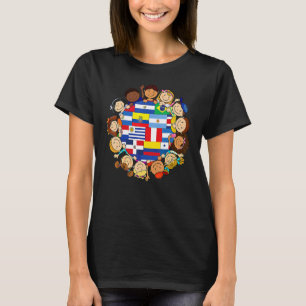 T-shirt Mois du patrimoine hispanique Enfants Garçon Fille