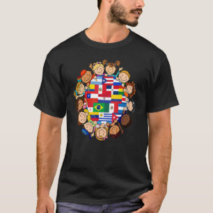 T-shirt Mois du patrimoine hispanique Enfants Garçon Fille