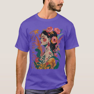 T-shirt Mois du patrimoine hispanique Femmes latina Podero