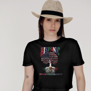 T-shirt Mois du patrimoine hispanique Fière de mes racines