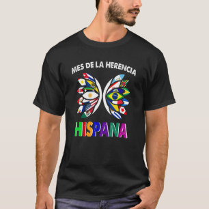 T-shirt Mois du patrimoine hispanique Latino Tous les pays
