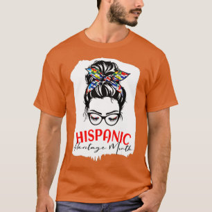 T-shirt Mois du patrimoine hispanique national Latina Wome
