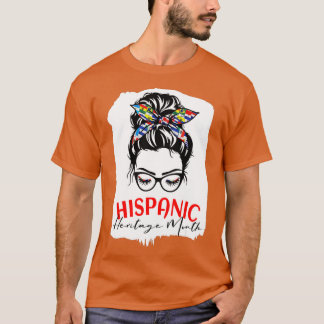 T-shirt Mois du patrimoine hispanique national Latina Wome