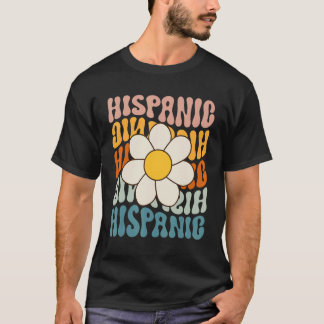 T-shirt Mois du patrimoine hispanique rétro Latino Vintage