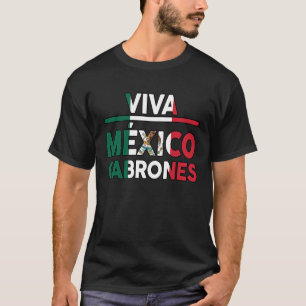 T-shirt Mois du patrimoine hispanique Viva Mexico Cabrones