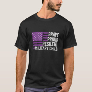 T-shirt Mois Enfants Militaires Enfant Militaire Adulte Po