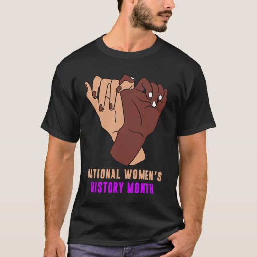 T-shirt Mois national de l'histoire des femmes 2024 (Devant)