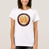 T-shirt Mois national des biscuits, biscuits à puces de ch (Devant)