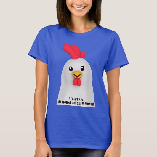 T-shirt Mois national du poulet (Devant)