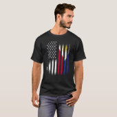 T-shirt Mois philippin du patrimoine américain Philippines (Devant entier)