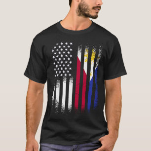 T-shirt Mois philippin du patrimoine américain Philippines