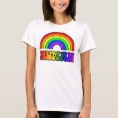 T-shirt Mois Rainbow Human Pride (Devant)