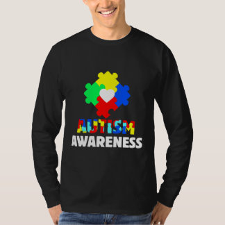 T-shirt Mois sensibilisation sur l'autisme Autisme Jour Au