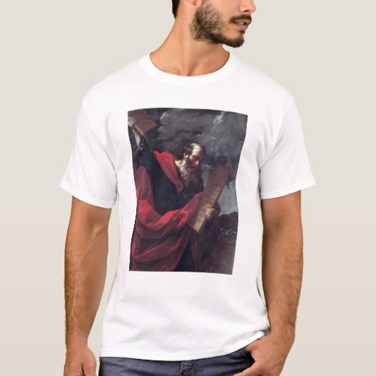 T-shirt Moïse avec les comprimés de la loi (Devant)