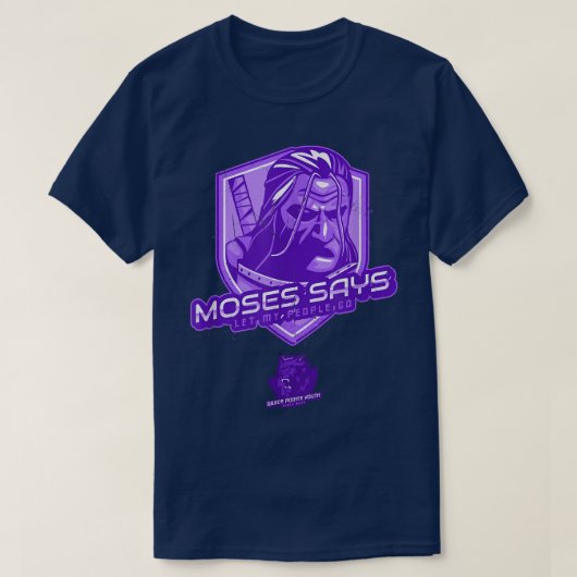 T-shirt Moïse Dit : (Design devant)