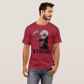 T-shirt Moissonneur d'âmes Faucheuse ravissante (Devant entier)