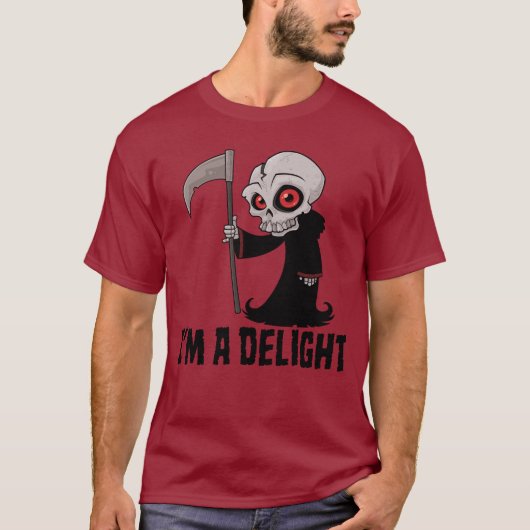 T-shirt Moissonneur d'âmes Faucheuse ravissante (Devant)
