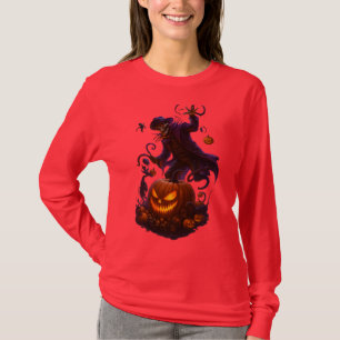 T-shirt Moissonneur de citrouille sombre – Squelette effra