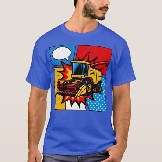 T-shirt Moissonneuse-batteuse (Devant)