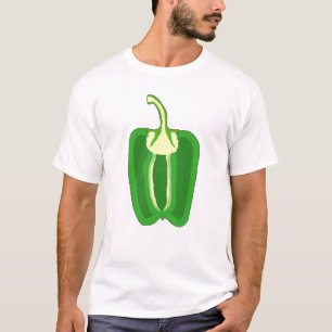 T-shirt Moitié d'un paprika Vert