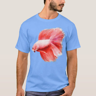 T-shirt Moitié rouge