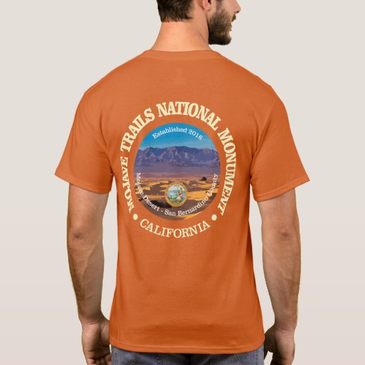 T-shirt Mojave Trails (NM) (Dos)