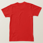 T-shirt Mokumskins red white (Design dos)