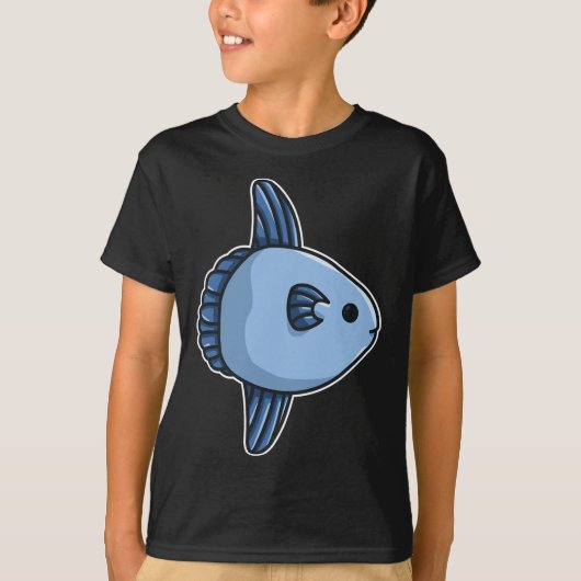 T-shirt Mola Mola Poisson Lune Commun (Devant)