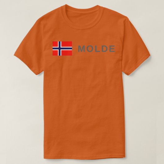 T-shirt Molde Norvège (Design devant)
