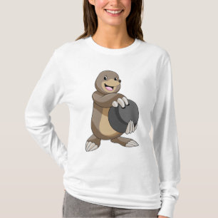 T-shirt Mole à Bowling avec Bowling balle