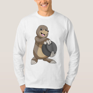 T-shirt Mole à Bowling avec Bowling balle