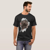 T-shirt Mole Animal Mole Day (Devant entier)