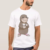 T-shirt Mole avec Coffee Cup (Devant)