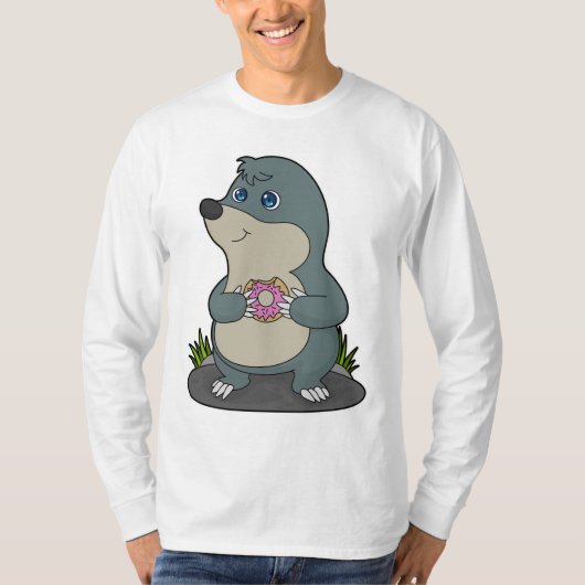 T-shirt Mole avec Donut (Devant)