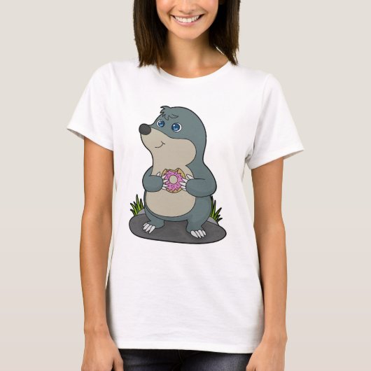 T-shirt Mole avec Donut (Devant)