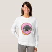 T-shirt Mole avec Donut (Devant entier)
