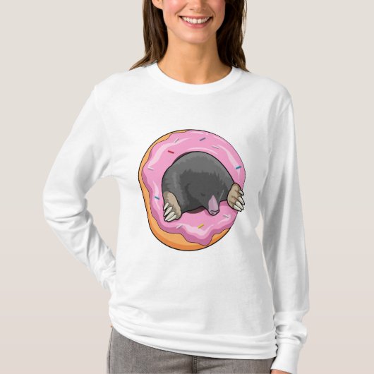 T-shirt Mole avec Donut (Devant)