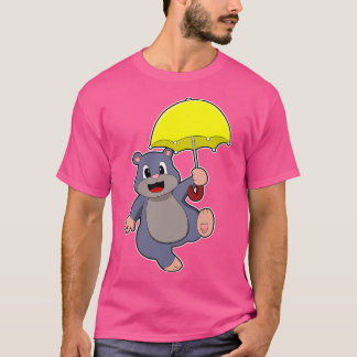 T-shirt Mole avec parapluie