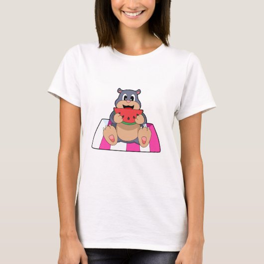 T-shirt Mole avec pastèque.PNG (Devant)