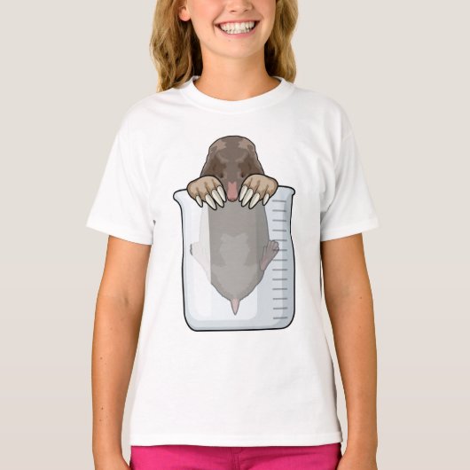 T-shirt Mole avec tasse de mesure (Devant)