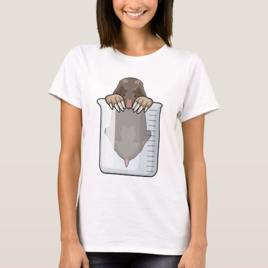 T-shirt Mole avec tasse de mesure (Devant)
