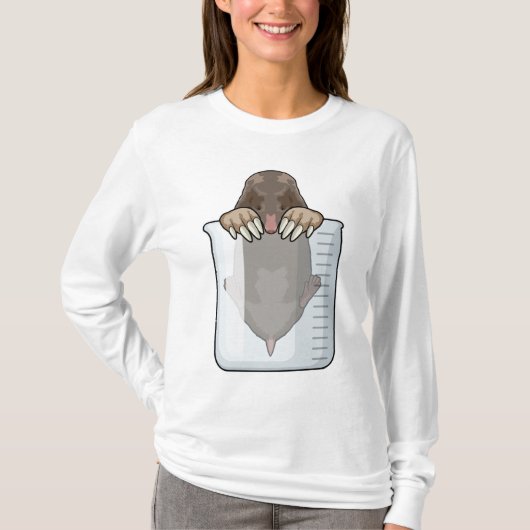 T-shirt Mole avec tasse de mesure (Devant)
