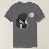 T-shirt Mole Bubble gum (Design devant)
