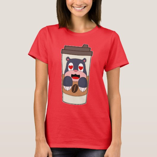 T-shirt Mole Coffee to go (Devant)